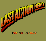 Last Action Hero (GG)   © Sony 1992    1/2