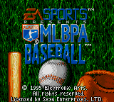 MLBPA Baseball (GG)   © EA 1995    1/2
