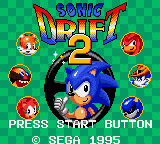 Sonic Drift Racing (GG)   © Sega 1995    1/4