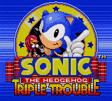 Sonic The Hedgehog: Triple Trouble (GG)   © Sega 1994    1/4