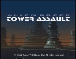 Alien Breed: Tower Assault   © Team17 1994   (CD32)    1/3