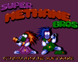 Super Methane Bros (CD32)   © Apache 1994    1/6