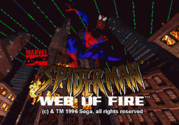 The Amazing Spider-Man: Web Of Fire (32X)   © Sega 1996    1/3