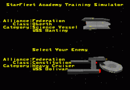 Star Trek: Starfleet Academy (32X)   © Interplay 1995    3/3