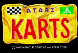Atari Karts (JAG) &nbsp; &copy; Atari Corp. 1995 &nbsp;  6/6