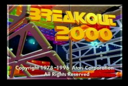 Breakout 2000 (JAG)   © Telegames 1996    1/5