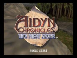 Aidyn Chronicles: The First Mage (N64)   © THQ 2001    1/3