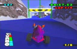 Hot Wheels Turbo Racing (N64)   © EA 1999    2/3