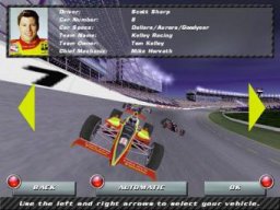 Indy Racing 2000 (N64)   © Infogrames 2000    2/3