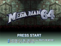 Mega Man 64 (N64)   © Capcom 2000    1/3