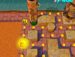 Ms. Pac-Man Maze Madness (N64)   © Namco 2000    2/3