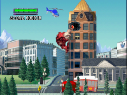 Rampage 2: Universal Tour (N64)   © Midway 1999    3/3