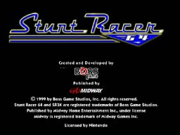 Stunt Racer 64 (N64)   © Midway 2000    1/3