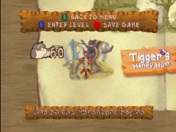 Tigger's Honey Hunt (N64)   © Ubisoft 2000    1/3