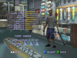 Tony Hawk's Pro Skater 3 (N64)   © Activision 2002    2/4