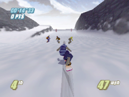 Twisted Edge Snowboarding (N64)   © Midway 1998    2/3