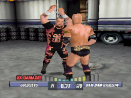 WCW Backstage Assault (N64)   © EA 2000    1/2