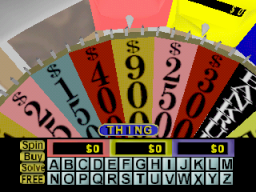 Wheel Of Fortune (N64)   © GameTek 1997    2/3