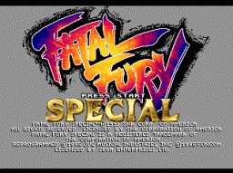 Fatal Fury Special (MCD)   © JVC 1995    1/3