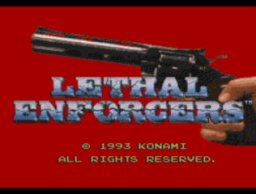 Lethal Enforcers (MCD)   © Konami 1993    1/4