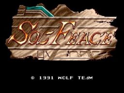 Sol-Feace (MCD)   © Wolf Team 1991    1/4