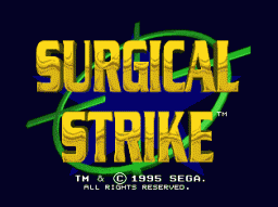 Surgical Strike (MCD)   © Sega 1993    1/3