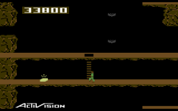 Pitfall II: The Lost Caverns (C64)   © Activision 1984    3/4