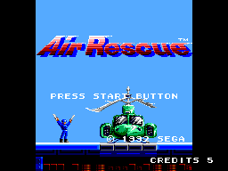 Air Rescue (SMS)   © Sega 1992    1/3