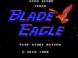 Blade Eagle 3D (SMS)   © Sega 1988    1/3