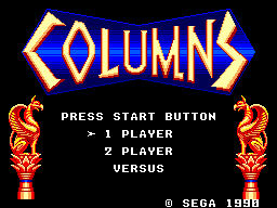 Columns (SMS)   © Sega 1990    1/6
