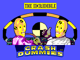 The Incredible Crash Dummies   © Flying Edge 1993   (SMS)    1/3