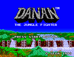 Danan The Jungle Fighter (SMS)   © Sega 1990    1/3