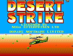 Desert Strike: Return To The Gulf (SMS)   © Domark 1992    1/3