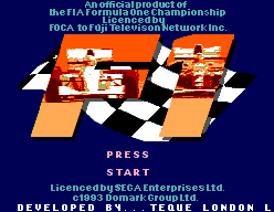 F1 (SMS)   © Domark 1993    1/3