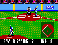 Great Baseball (SMS)   © Sega 1987    2/3