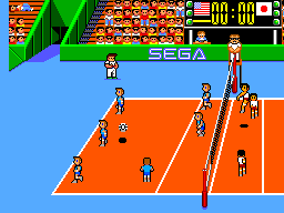 Great Volleyball (SMS)   © Sega 1987    3/3