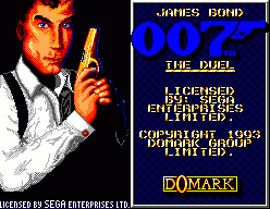 James Bond 007: The Duel (SMS)   © Domark 1993    1/3