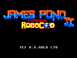 James Pond II: Codename Robocod (SMS)   © U.S. Gold 1993    1/3
