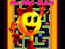 Ms. Pac-Man (SMS)   © Tengen 1991    1/3