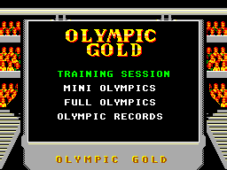 Olympic Gold: Barcelona '92 (SMS)   © U.S. Gold 1992    1/9