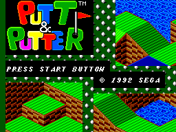 Putt & Putter (SMS)   © Sega 1992    1/3