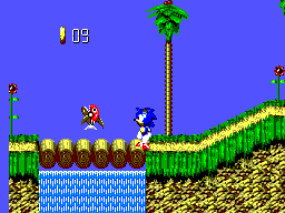 Sonic Blast (SMS)   © Tectoy 1997    2/3