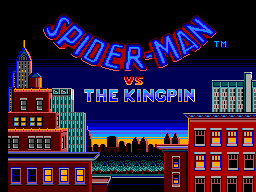 Spider-Man Vs. The Kingpin   © Sega 1991   (SMS)    1/2
