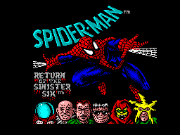 Spider-Man: Return Of The Sinister Six (SMS)   © Flying Edge 1992    1/2