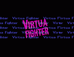 Virtua Fighter: Animation (SMS)   © Tectoy 1997    1/3