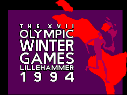 Winter Olympics: Lillehammer '94 (SMS)   © U.S. Gold 1994    1/6