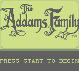 The Addams Family (GB)   © Ocean 1992    1/3