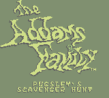 The Addams Family: Pugsley's Scavenger Hunt (GB)   © Ocean 1993    1/3