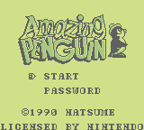 Amazing Penguin (GB)   © Natsume 1990    1/3