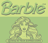 Barbie Game Girl (GB)   © Hi Tech Expressions 1992    1/3